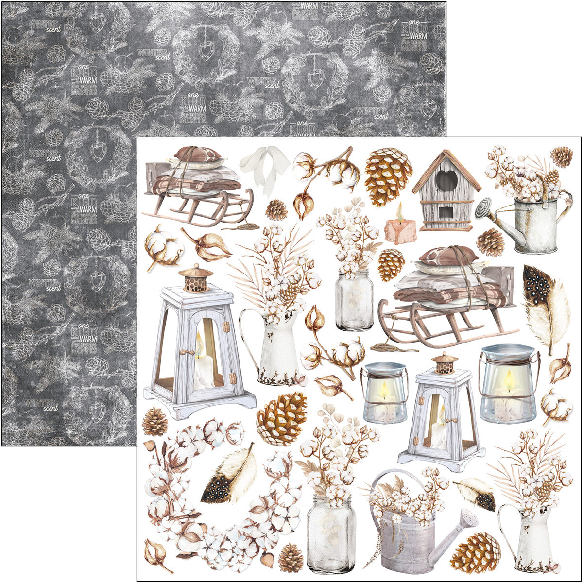 Cozy Moments Pad 8x8 12/Pkg-3
