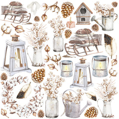 Cozy Moments Pad 8x8 12/Pkg-4