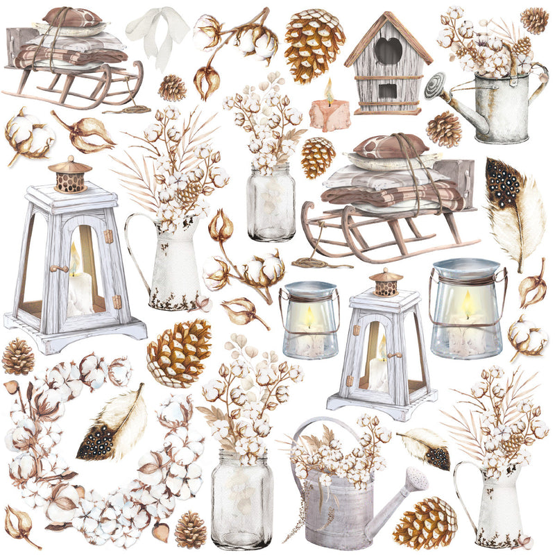 Cozy Moments Pad 8x8 12/Pkg-4