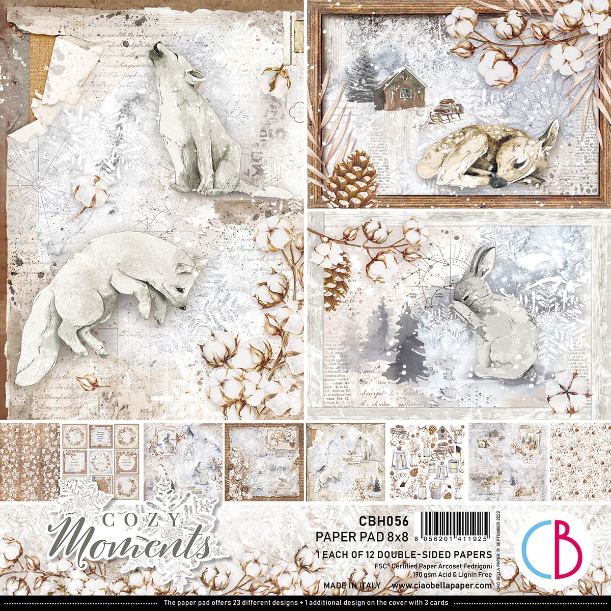 Cozy Moments Pad 8x8 12/Pkg-1