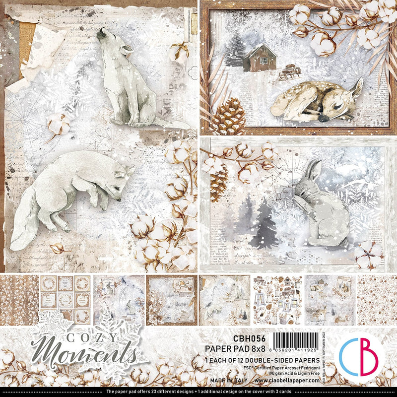 Cozy Moments Pad 8x8 12/Pkg-1