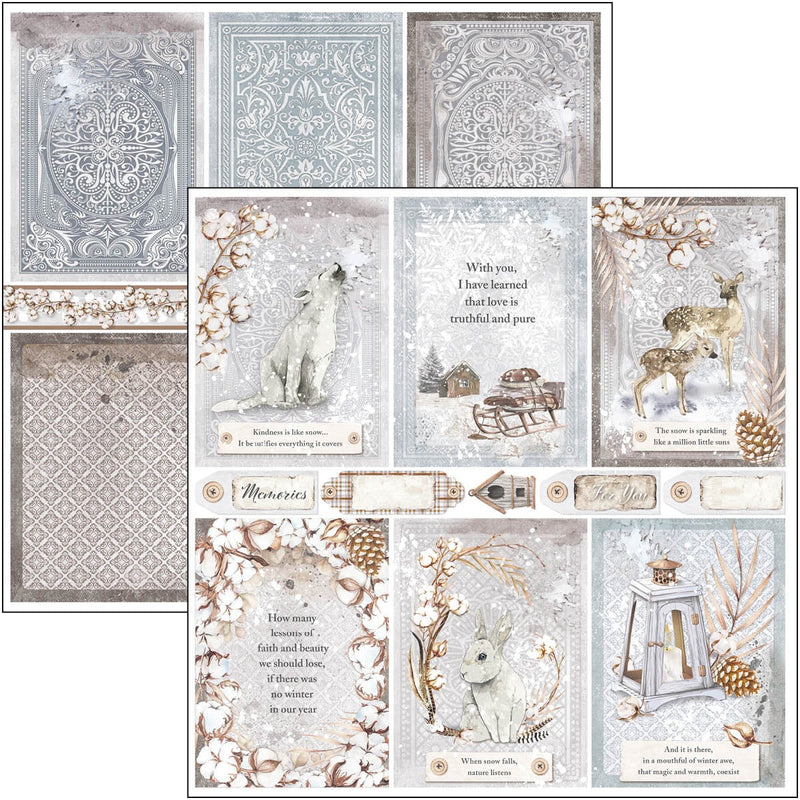 Cozy Moments Pad 8x8 12/Pkg-17
