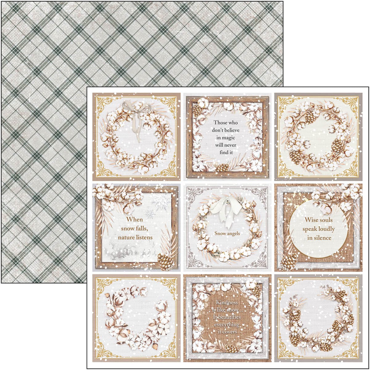 Cozy Moments Pad 8x8 12/Pkg-26