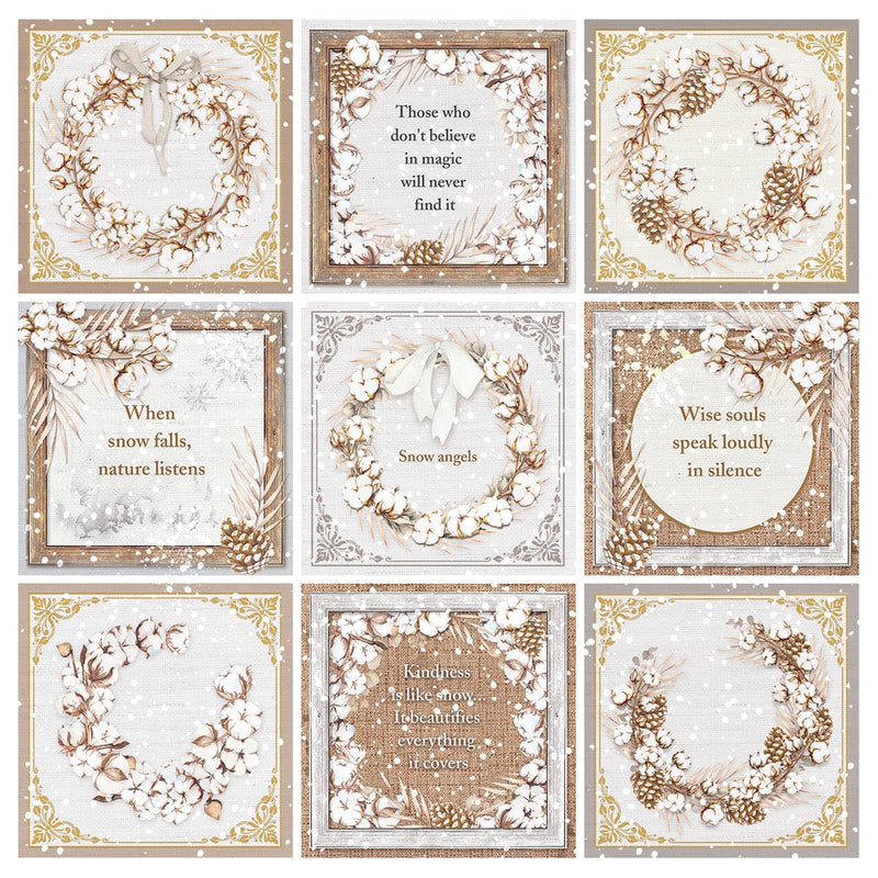 Cozy Moments Pad 8x8 12/Pkg-27