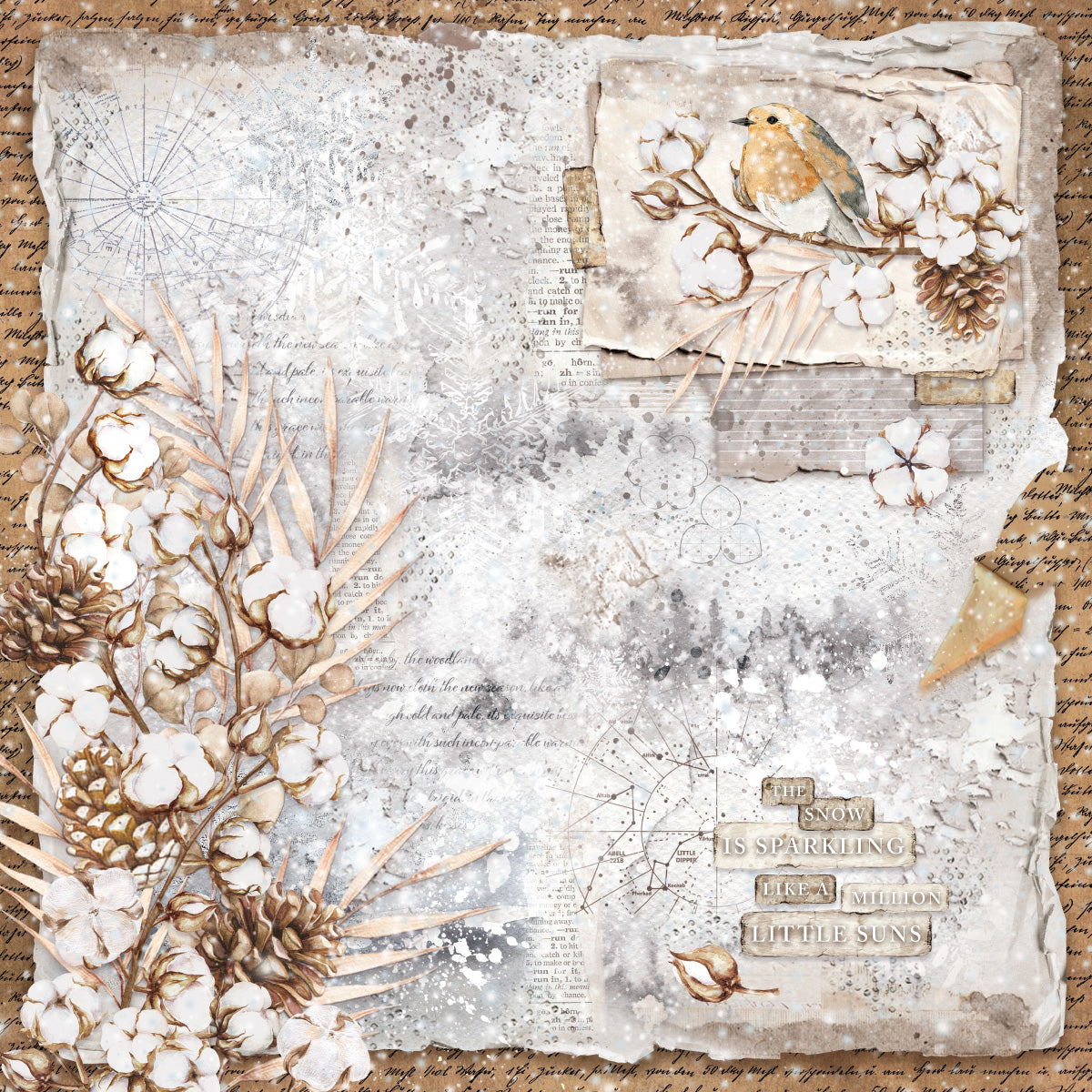 Cozy Moments Pad 8x8 12/Pkg-30