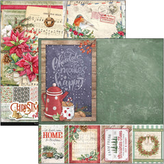 Christmas Vibes Pad 8x8 12/Pkg-3