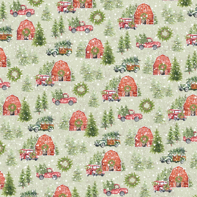 Christmas Vibes Pad 8x8 12/Pkg-31