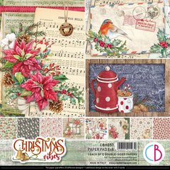 Christmas Vibes Pad 8x8 12/Pkg-1
