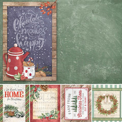 Christmas Vibes Pad 8x8 12/Pkg-4