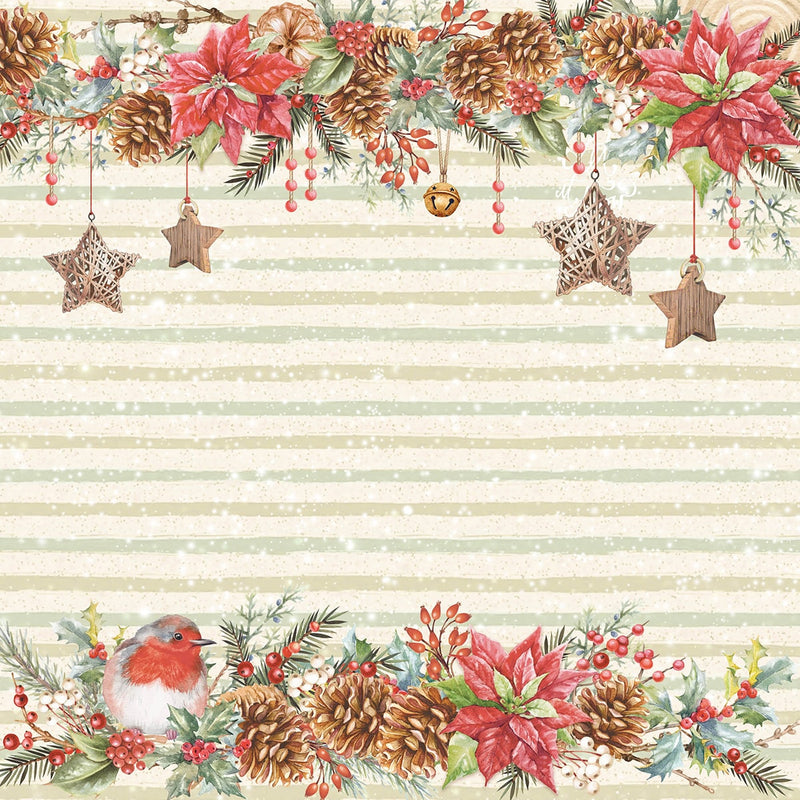 Christmas Vibes Pad 8x8 12/Pkg-6