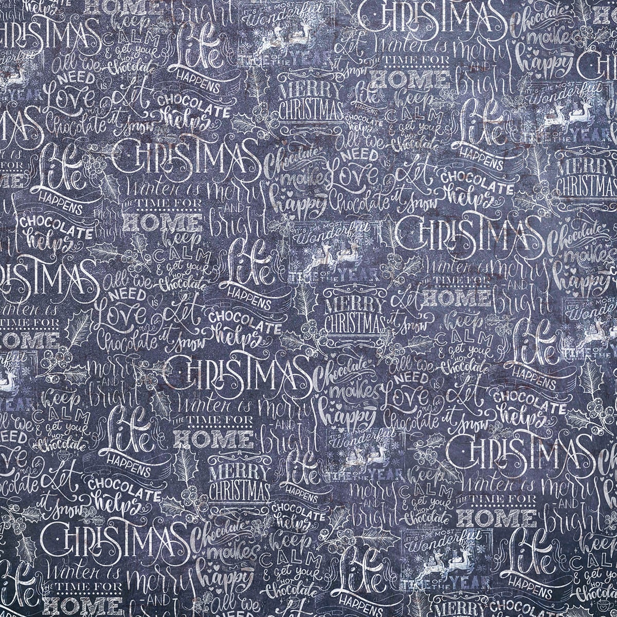 Christmas Vibes Pad 8x8 12/Pkg-10