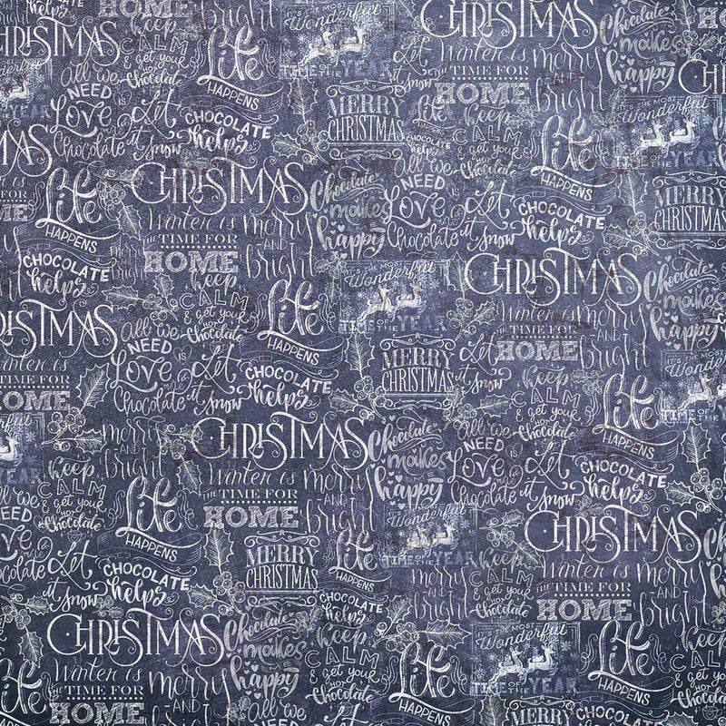 Christmas Vibes Pad 8x8 12/Pkg-10