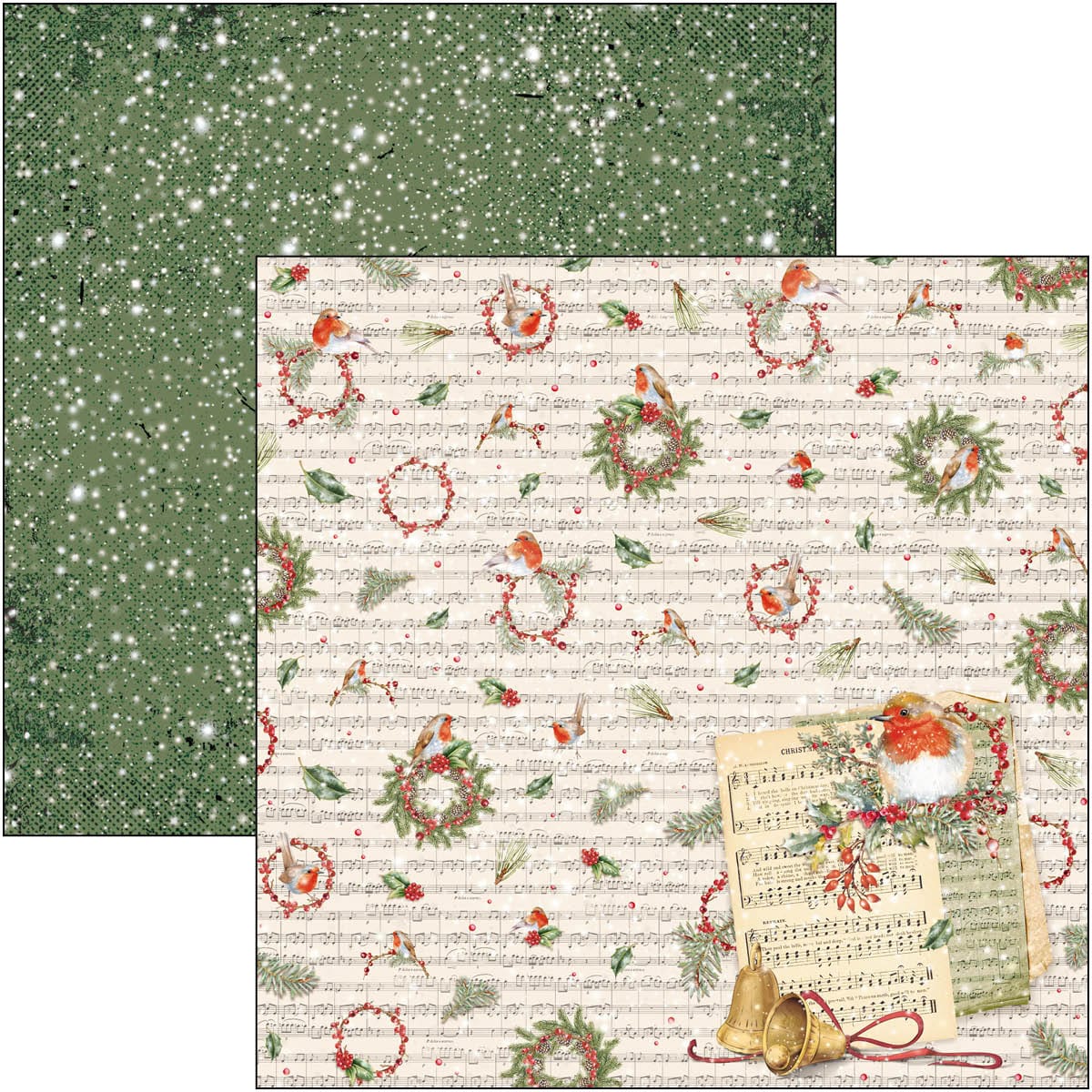 Christmas Vibes Pad 8x8 12/Pkg-11