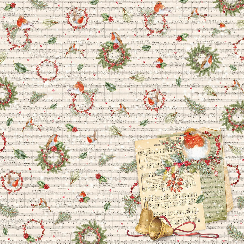 Christmas Vibes Pad 8x8 12/Pkg-12
