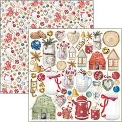 Christmas Vibes Pad 8x8 12/Pkg-14