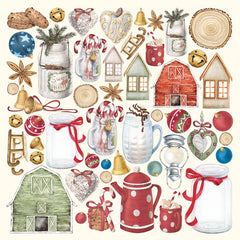 Christmas Vibes Pad 8x8 12/Pkg-15