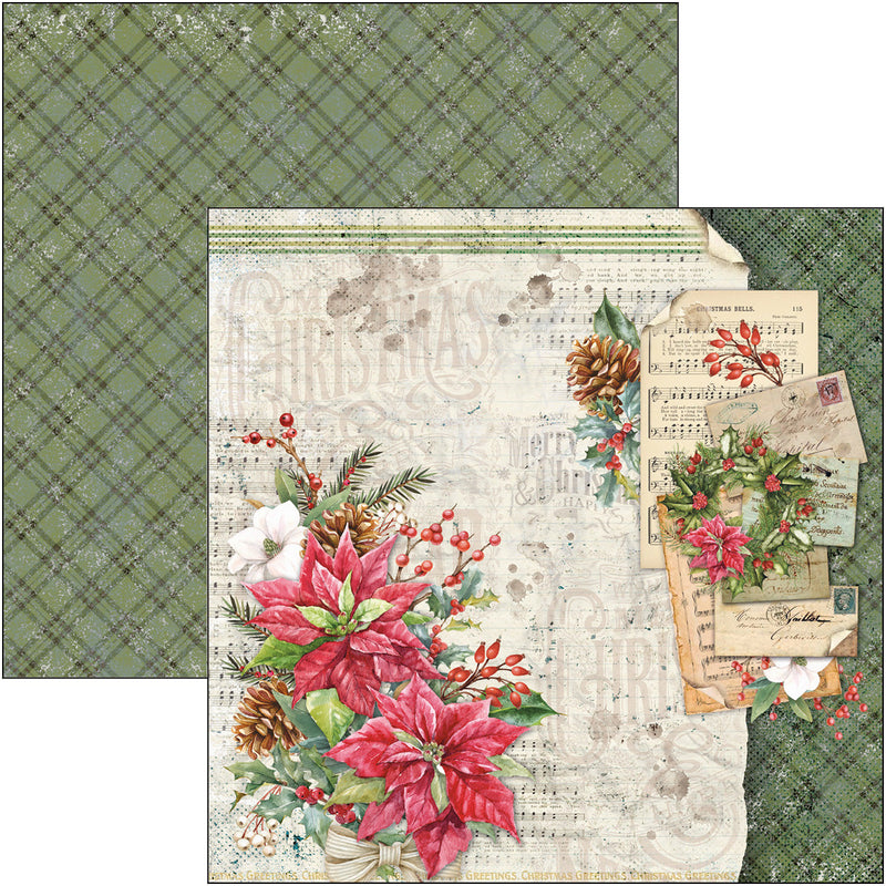 Christmas Vibes Pad 8x8 12/Pkg-26