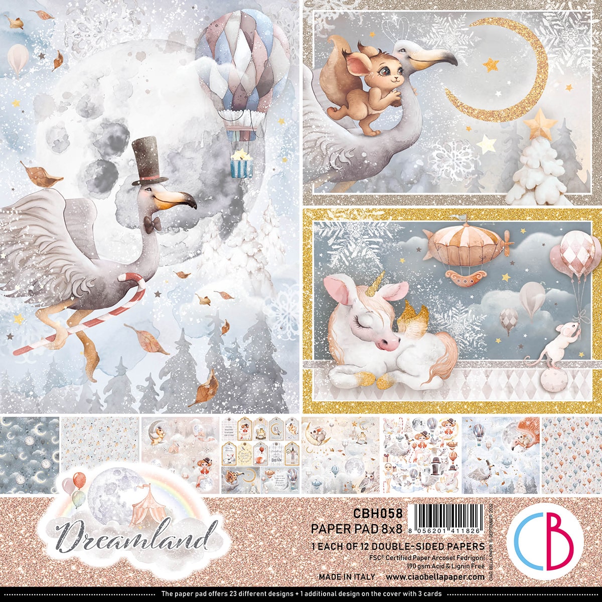 Dreamland Pad 8x8 12/Pkg-1