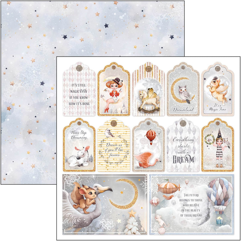 Dreamland Pad 8x8 12/Pkg-21
