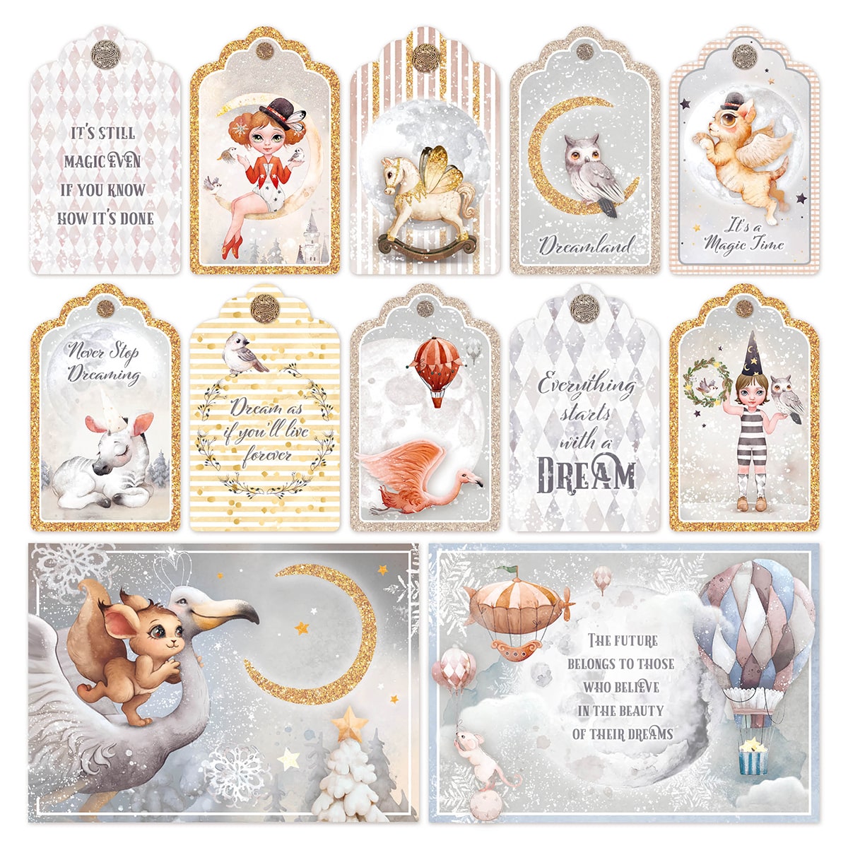 Dreamland Pad 8x8 12/Pkg-22