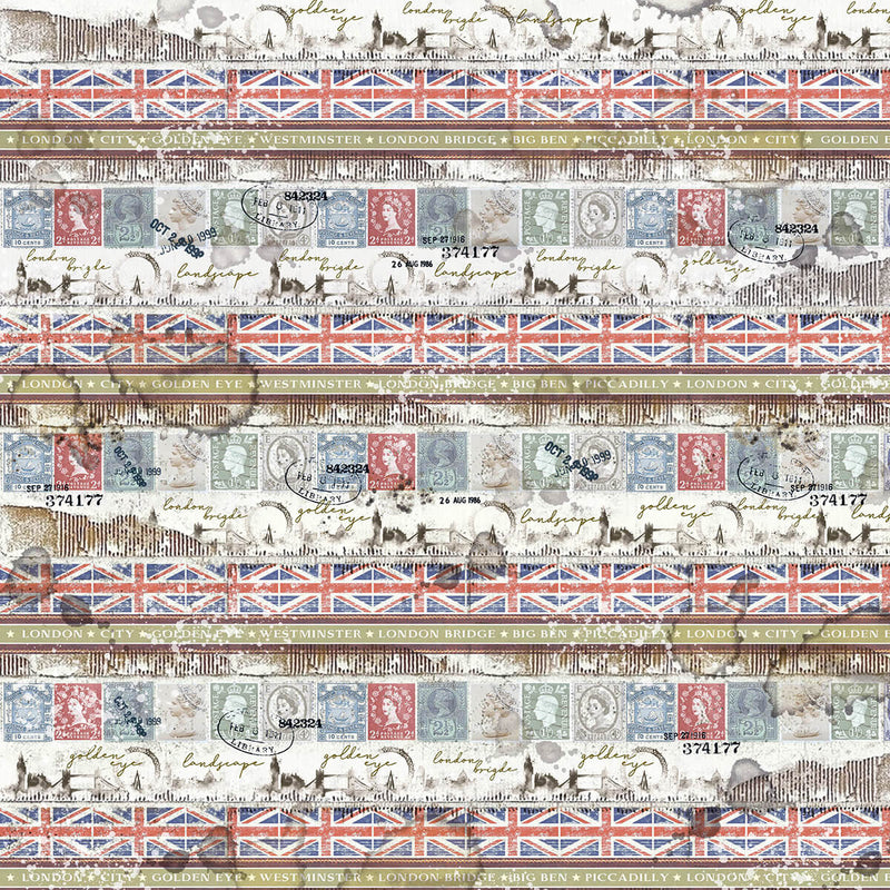 London's Calling Pad 8x8 12/Pkg + 1 Free deluxe sheet-19