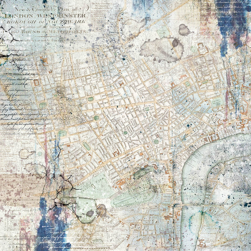 London's Calling Pad 8x8 12/Pkg + 1 Free deluxe sheet-20
