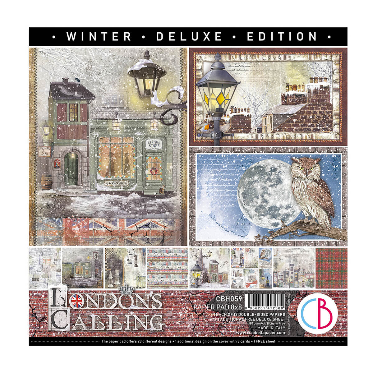 London's Calling Pad 8x8 12/Pkg + 1 Free deluxe sheet-1