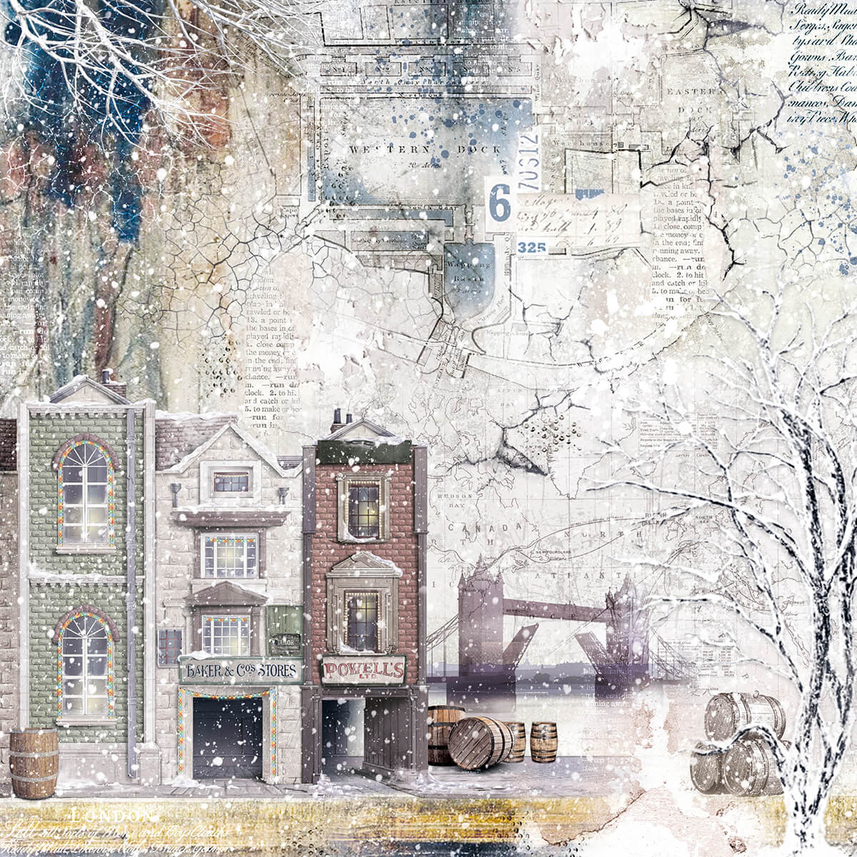 London's Calling Pad 8x8 12/Pkg + 1 Free deluxe sheet-5