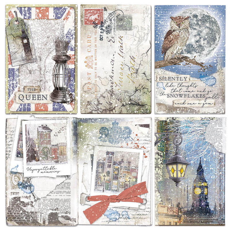 London's Calling Pad 8x8 12/Pkg + 1 Free deluxe sheet-17