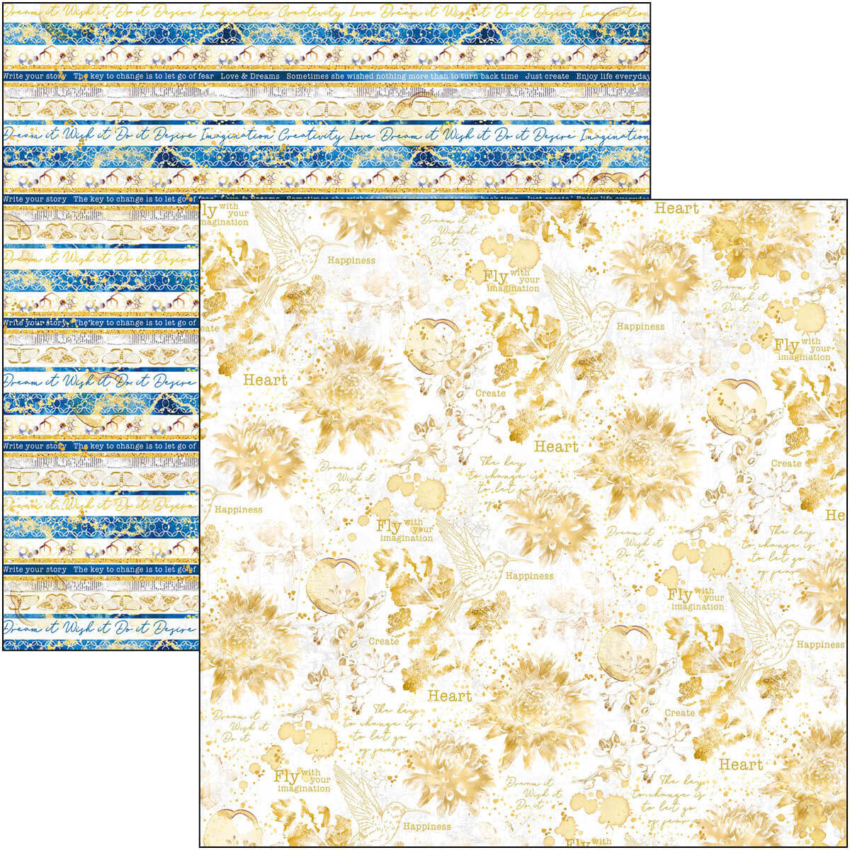 Indigo Pad 8x8 12/Pkg-11