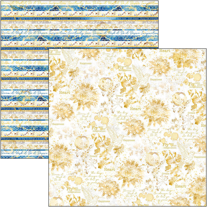 Indigo Pad 8x8 12/Pkg-11
