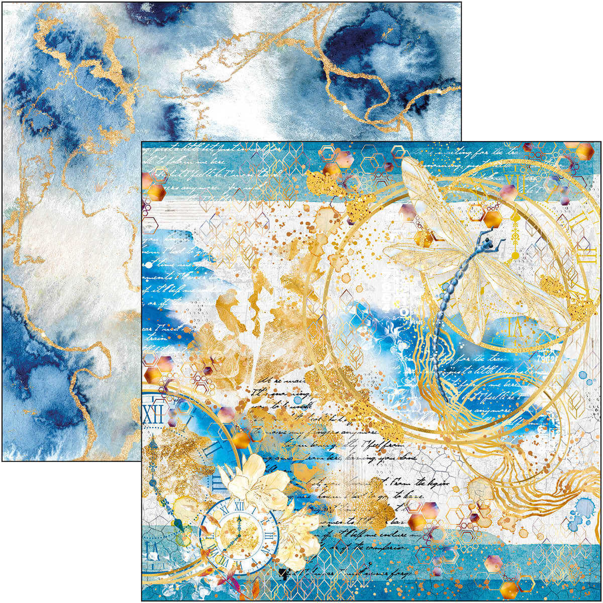 Indigo Pad 8x8 12/Pkg-15
