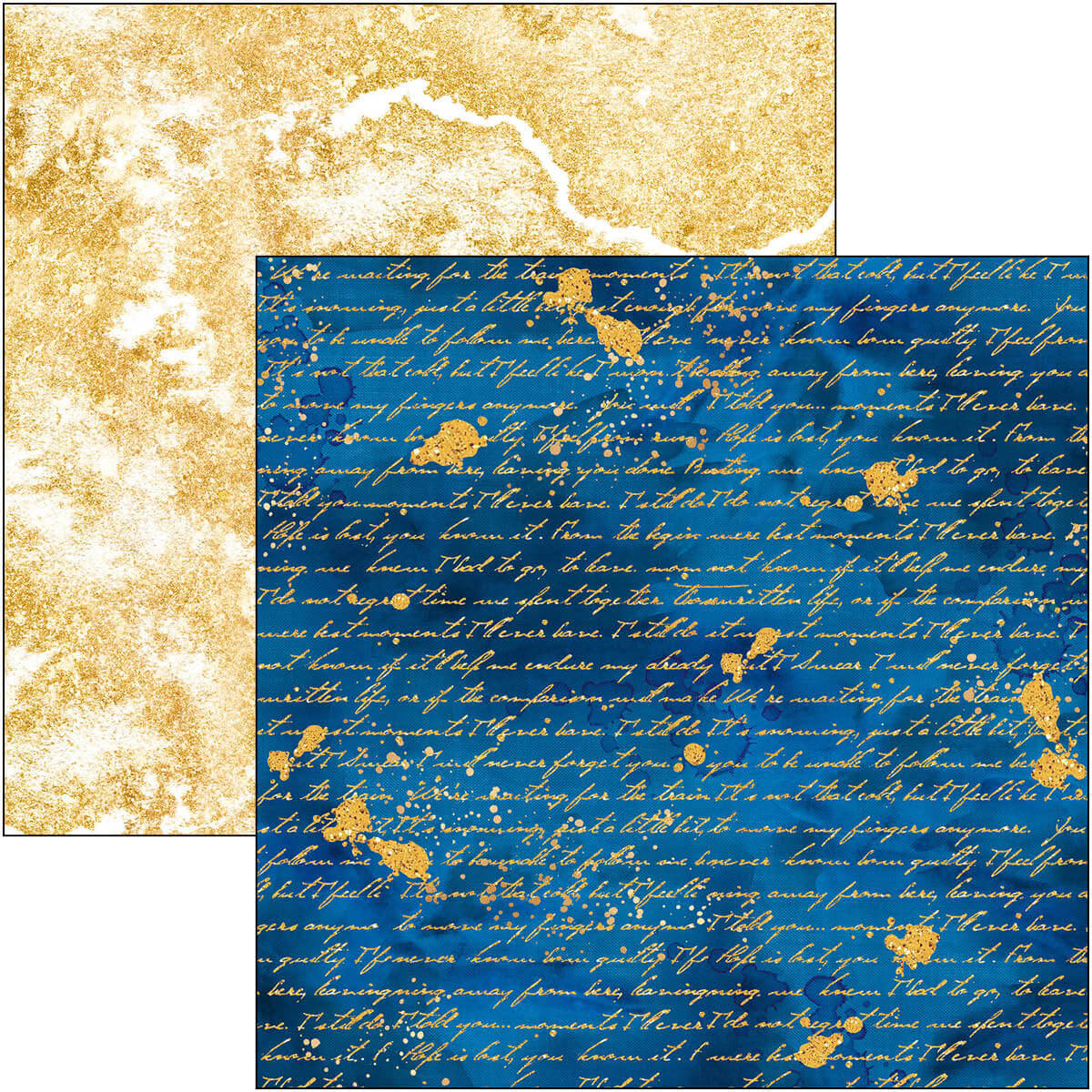 Indigo Pad 8x8 12/Pkg-4