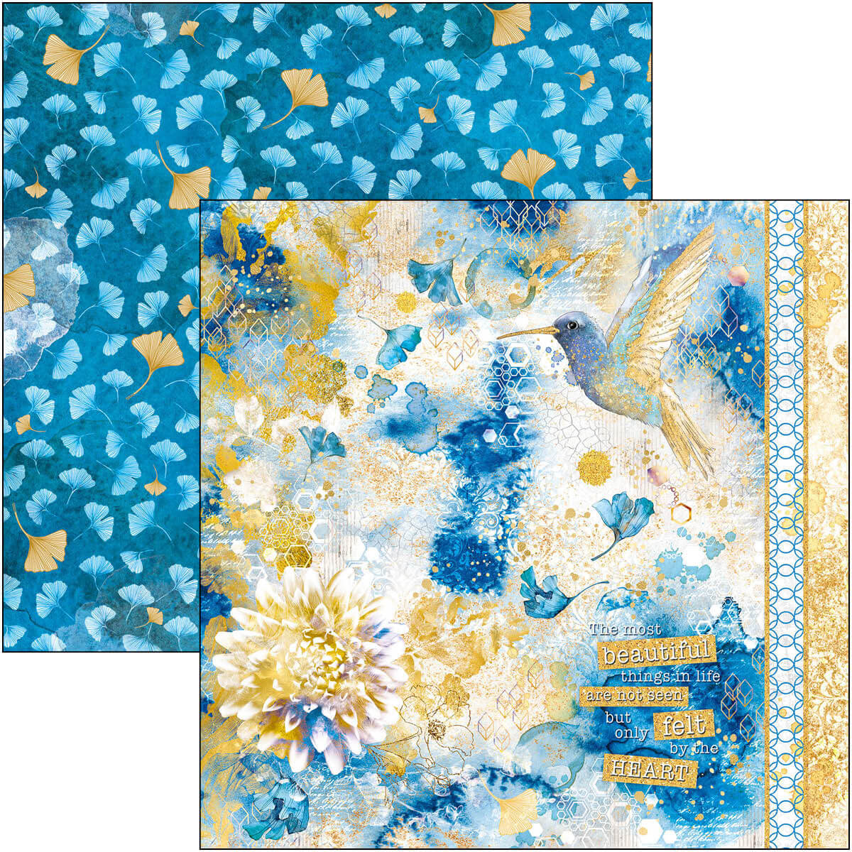 Indigo Pad 8x8 12/Pkg-6