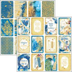Indigo Pad 8x8 12/Pkg-9