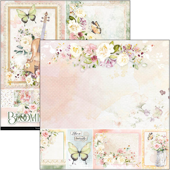 Ciao Bella Blooming 8"x8" 12/Pkg-3