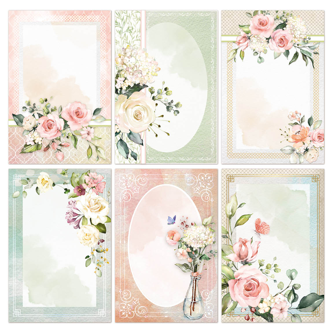 Ciao Bella Blooming 8"x8" 12/Pkg-32