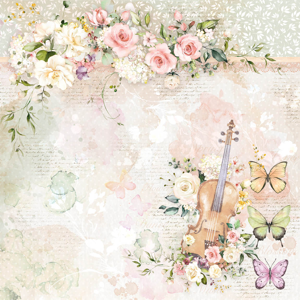 Ciao Bella Blooming 8"x8" 12/Pkg-17