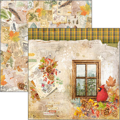 Ciao Bella Into The Wild Paper Pad 8"x8" 12/Pkg-10