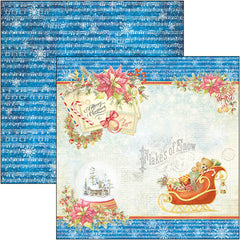 Ciao Bella Dear Santa Bloc de papiers 8"x8" 12/Paquet-3
