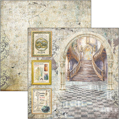 Wizard Academy Paper Pad 8"x8" 12/Pkg-13