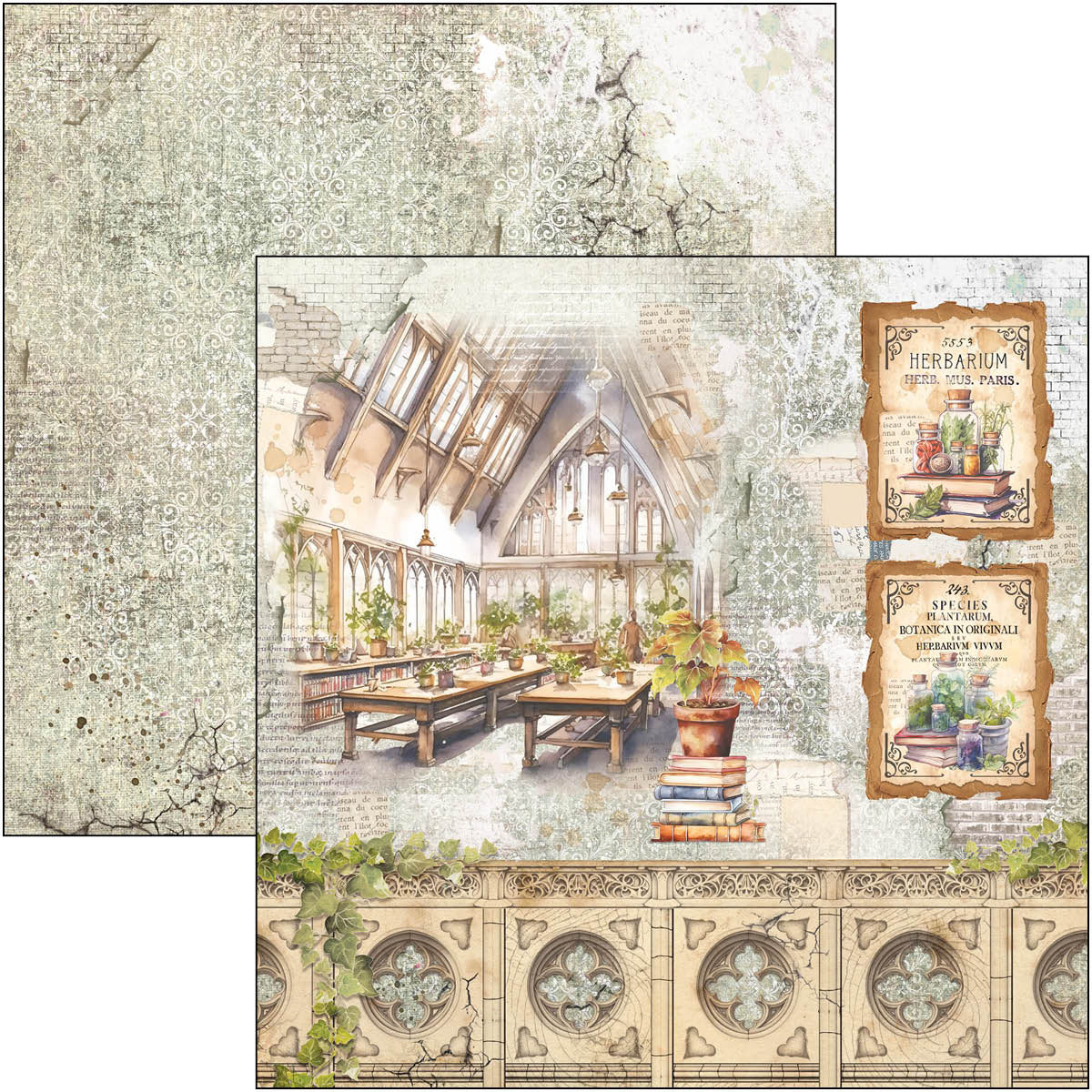 Wizard Academy Paper Pad 8"x8" 12/Pkg-3