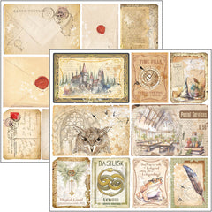 Wizard Academy Paper Pad 8"x8" 12/Pkg-6
