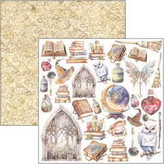 Wizard Academy Paper Pad 8"x8" 12/Pkg-10