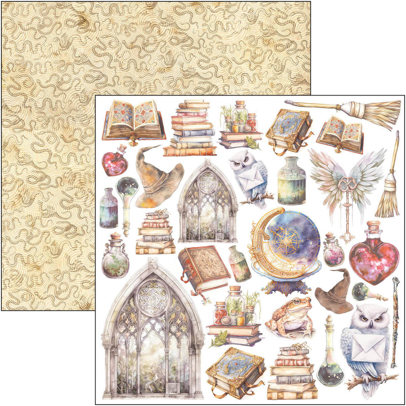 Wizard Academy Paper Pad 8"x8" 12/Pkg-10