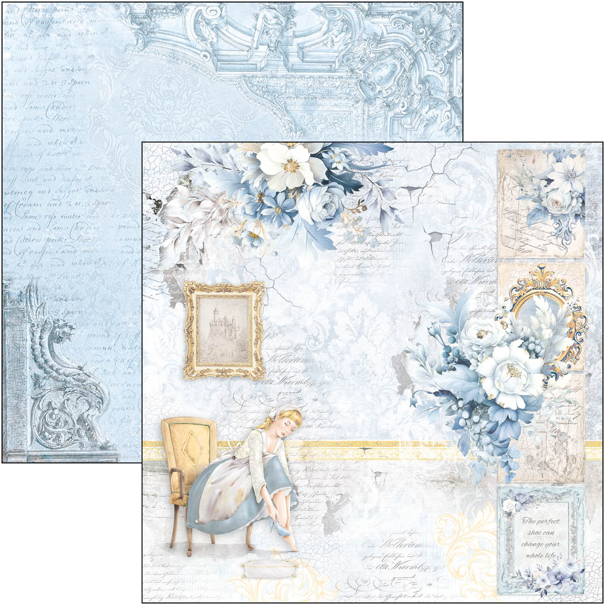 Midnight Spell Paper Pad 8"x8" 12/Pkg-3