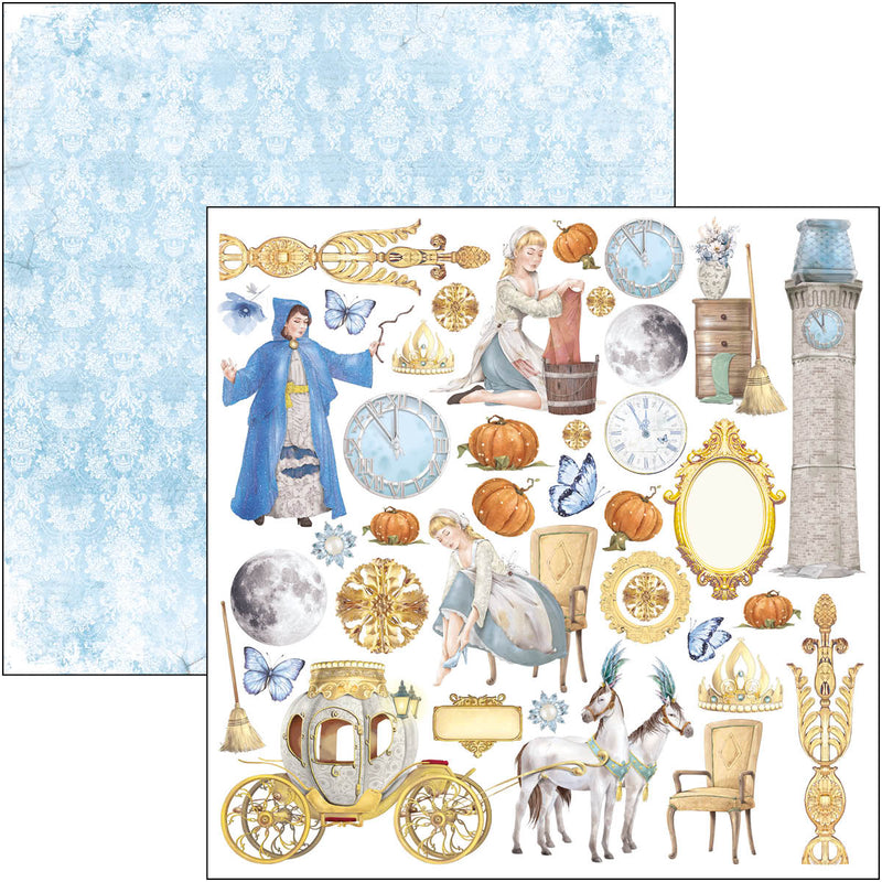 Midnight Spell Paper Pad 8"x8" 12/Pkg-8