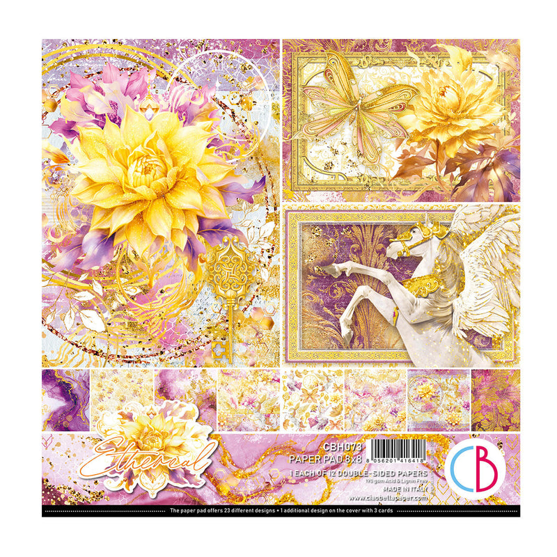 Ethereal Paper Pad 8"x8" 12/Pkg-1