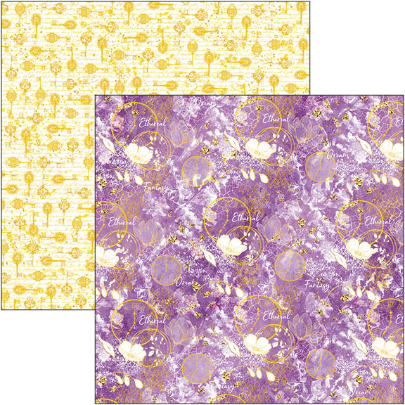 Ethereal Paper Pad 8"x8" 12/Pkg-4