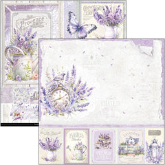 Morning In Provence Paper Pad 8"x8" 12/Pkg-2